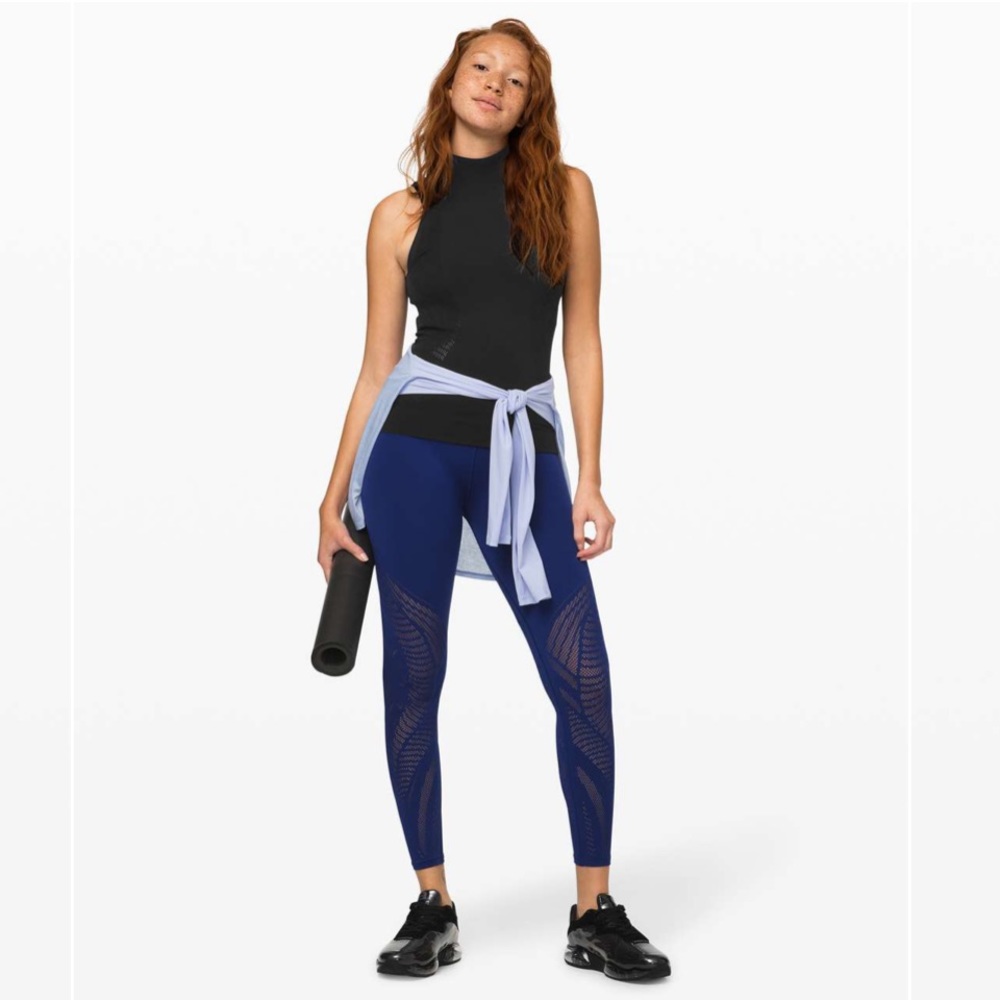 Lululemon Reveal Mock Neck Tank *Aurora